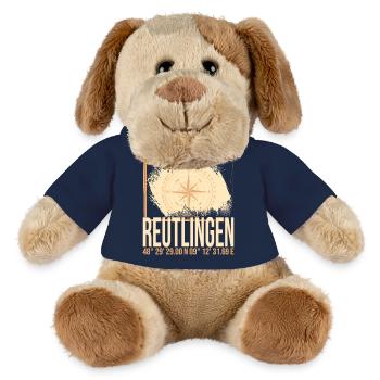 Reutlingen Koordinaten - MiniFeet® Hund Helge - French Navy - Vorne