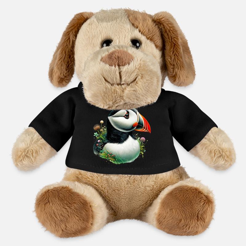 Papageitaucher - MiniFeet® Hund Helge - Schwarz