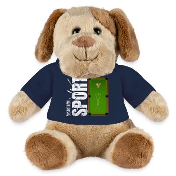 Eins mit dem Sport - Billard - MiniFeet® Hund Helge - French Navy - Vorne