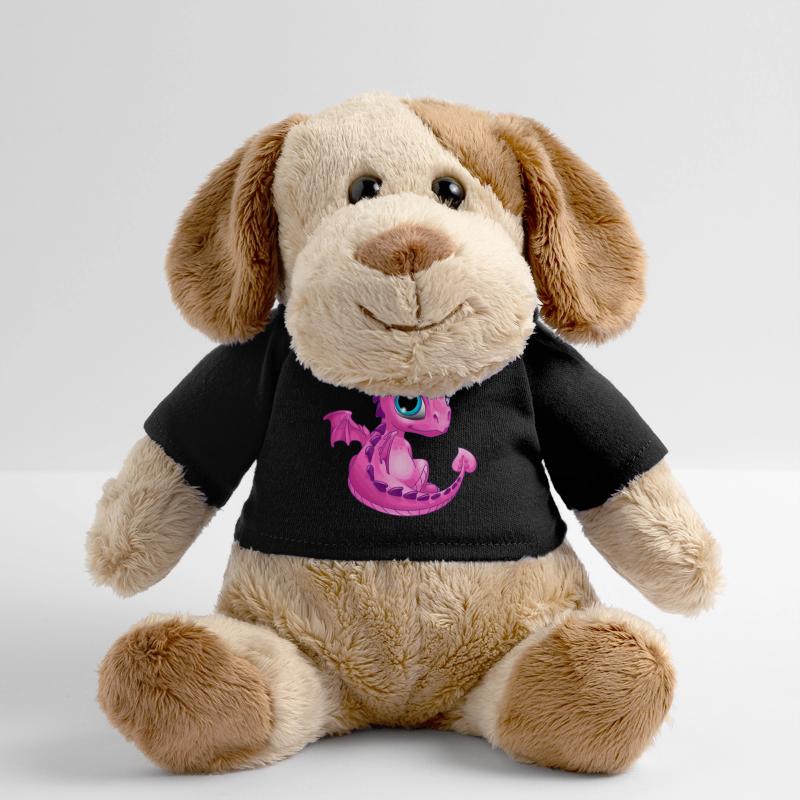 Bébé Dragon Rose | Mignon bébé dragon rose Chien en peluche Helge MiniFeet®