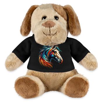 Horse - MiniFeet® Dog Helge - black - Front