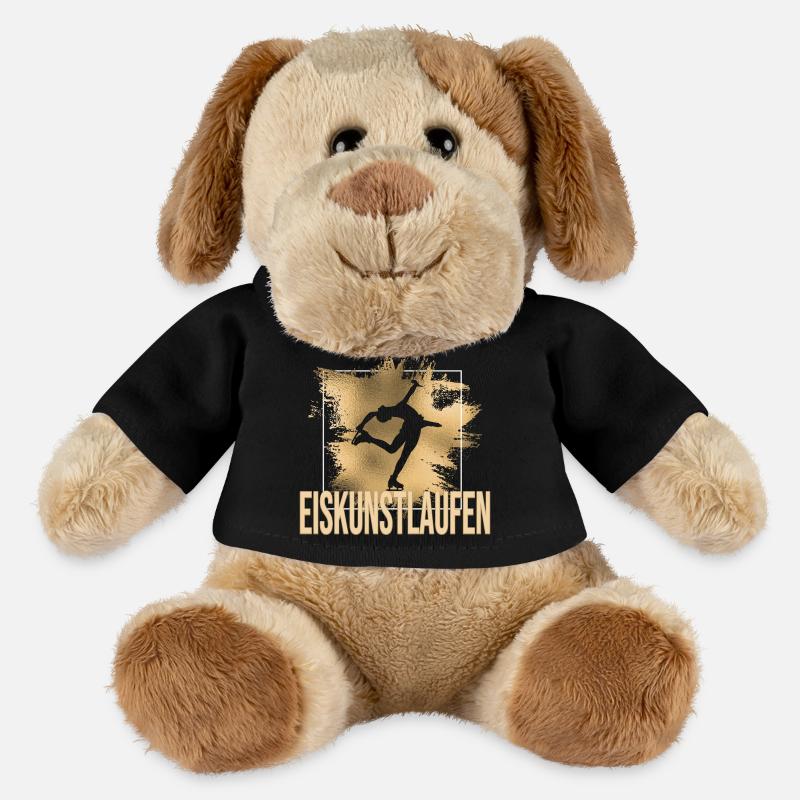 Eiskunstlauf - MiniFeet® Hund Helge - Schwarz
