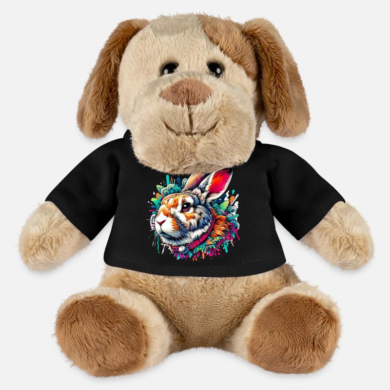 Kaninchen - MiniFeet® Hund Helge - Schwarz