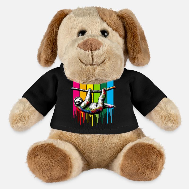 Faultier - MiniFeet® Hund Helge - Schwarz