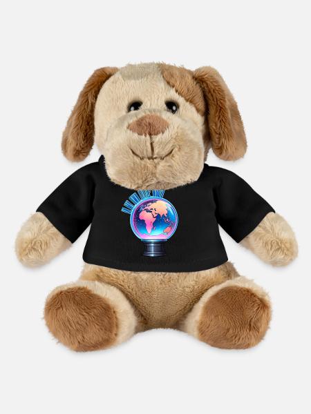 In meiner eigenen kleinen Welt - MiniFeet® Hund Helge - Schwarz