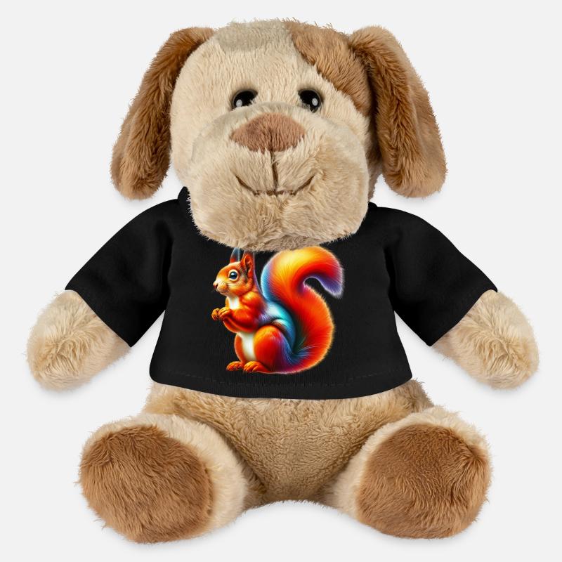 Eichhörnchen - MiniFeet® Hund Helge - Schwarz