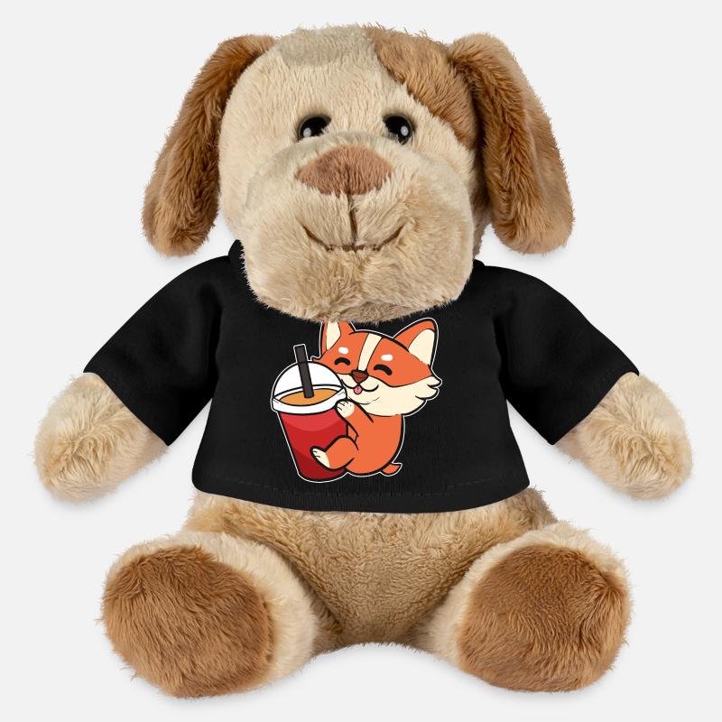 Corgi - MiniFeet® Hund Helge - Schwarz