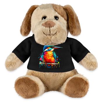 Eisvogel - MiniFeet® Hund Helge - Schwarz - Vorne