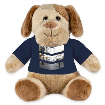 Diamantene Straße in Deutschland - MiniFeet® Hund Helge - French Navy - Vorne
