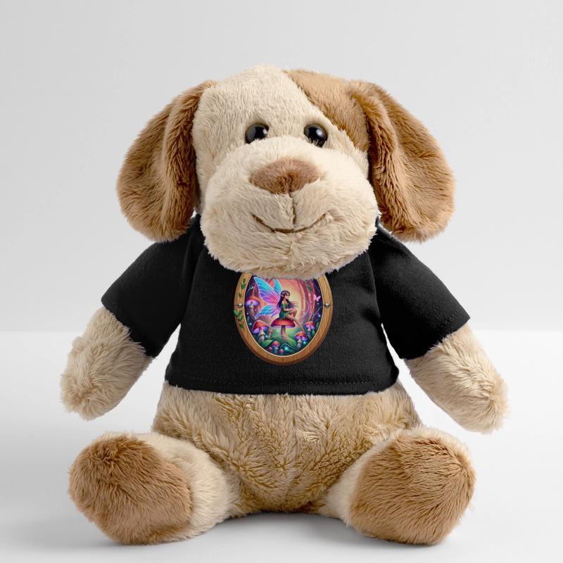 Fairy on a Rainbow Mushroom Design MiniFeet® Dog Helge