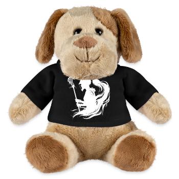 Lacrosse player - MiniFeet® Dog Helge - black - Front