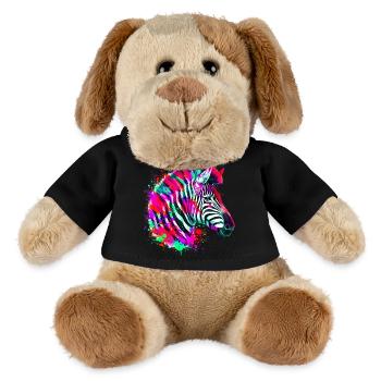 Zebra - MiniFeet® Hund Helge - Schwarz - Vorne