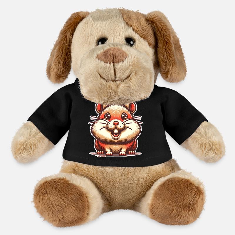 Hamster - MiniFeet® Hund Helge - Schwarz