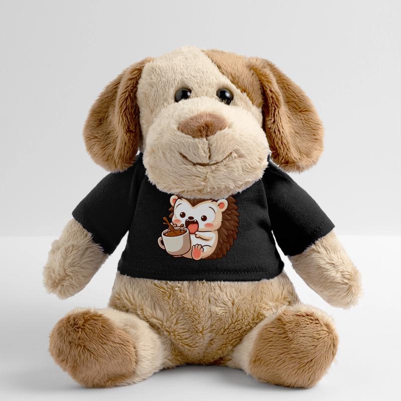 hérisson caféine bande dessinée drôle hérisson choqué Chien en peluche Helge MiniFeet®