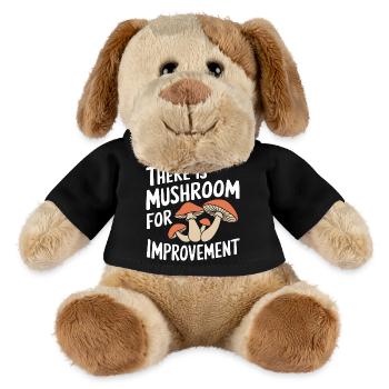 Mushroom Mushrooms Funghi Mushroom - MiniFeet® Dog Helge - black - Front