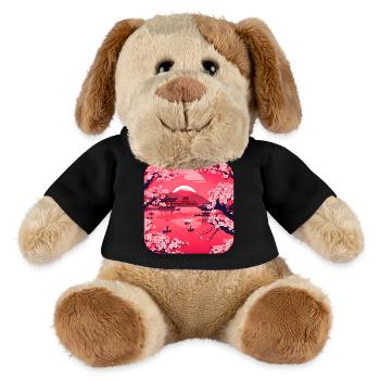 Asien Weltreise Tempel Relax - MiniFeet® Hund Helge - Schwarz - Vorne