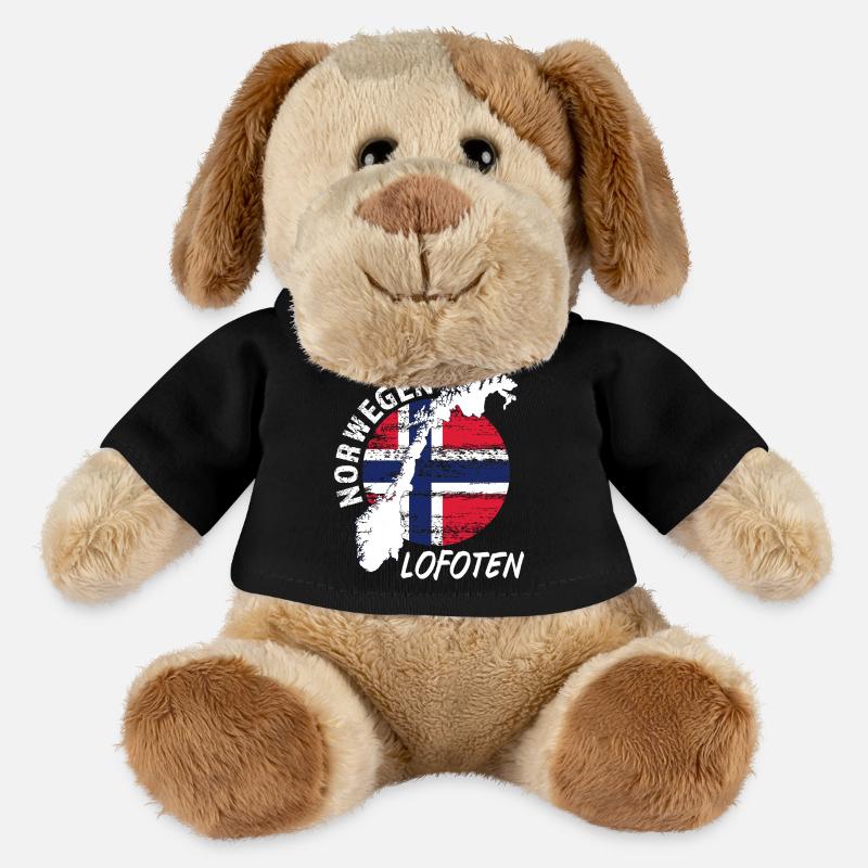 Lofoten - MiniFeet® Hund Helge - Schwarz
