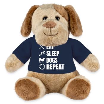 Eat Sleep Dogs Repeat - MiniFeet® Dog Helge - french navy - Front