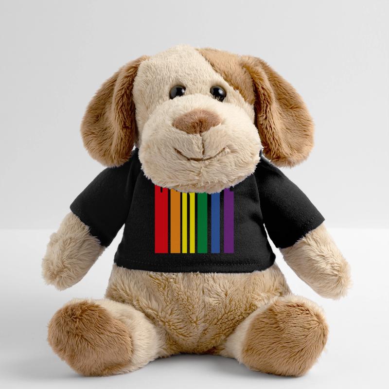 Conception de mot GENEVE coloré Chien en peluche Helge MiniFeet®