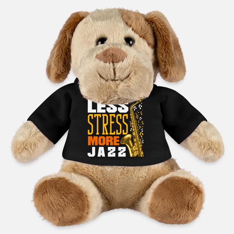 Saxofon - MiniFeet® Hund Helge - Schwarz