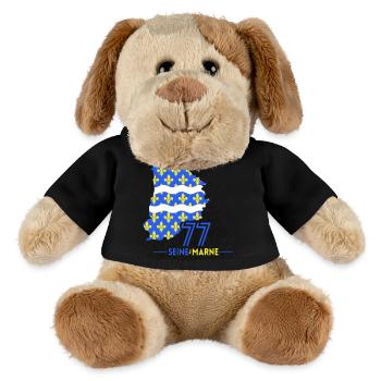 Seine et Marne 77 - MiniFeet® Hund Helge - Schwarz - Vorne