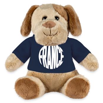 France - Frankreich Logo - MiniFeet® Dog Helge - french navy - Front