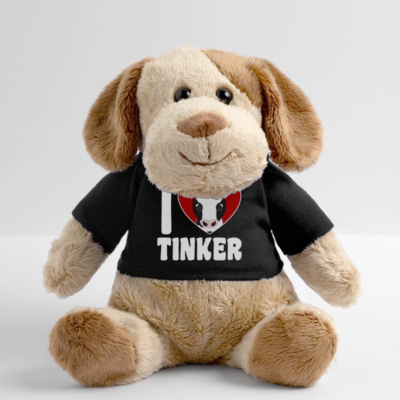 Ich liebe Tinkerpferde - Herz MiniFeet® Hund Helge