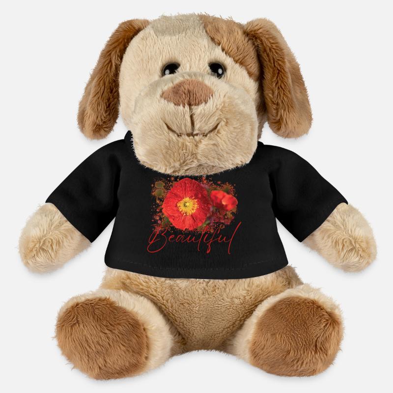 Schöne Venusblüten - MiniFeet® Hund Helge - Schwarz