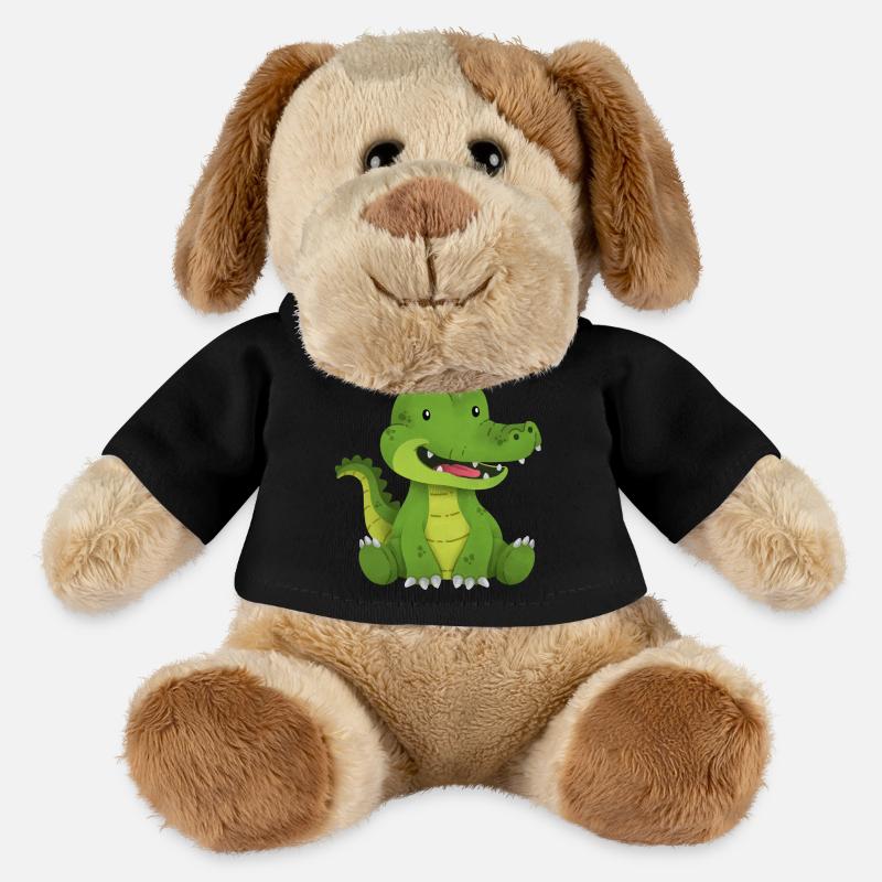 Krokodil - MiniFeet® Hund Helge - Schwarz