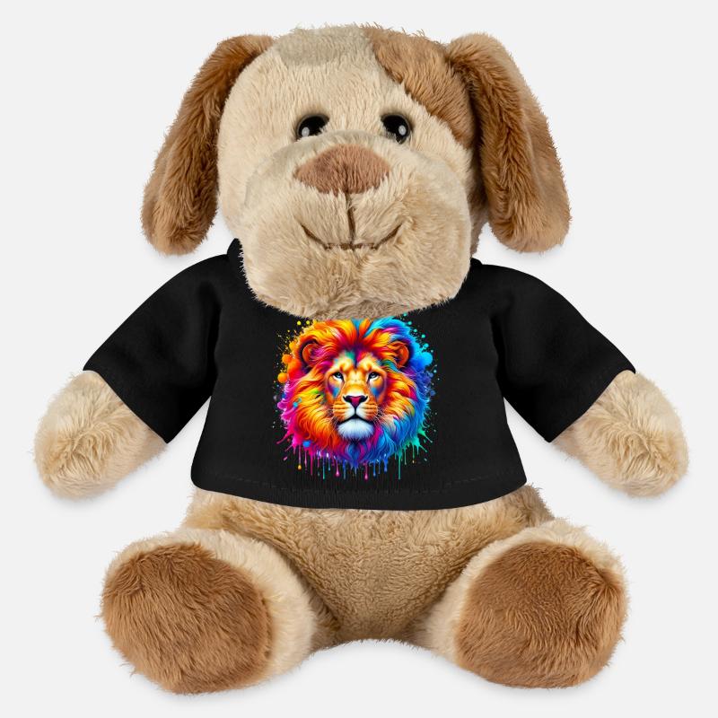 Löwe - MiniFeet® Hund Helge - Schwarz