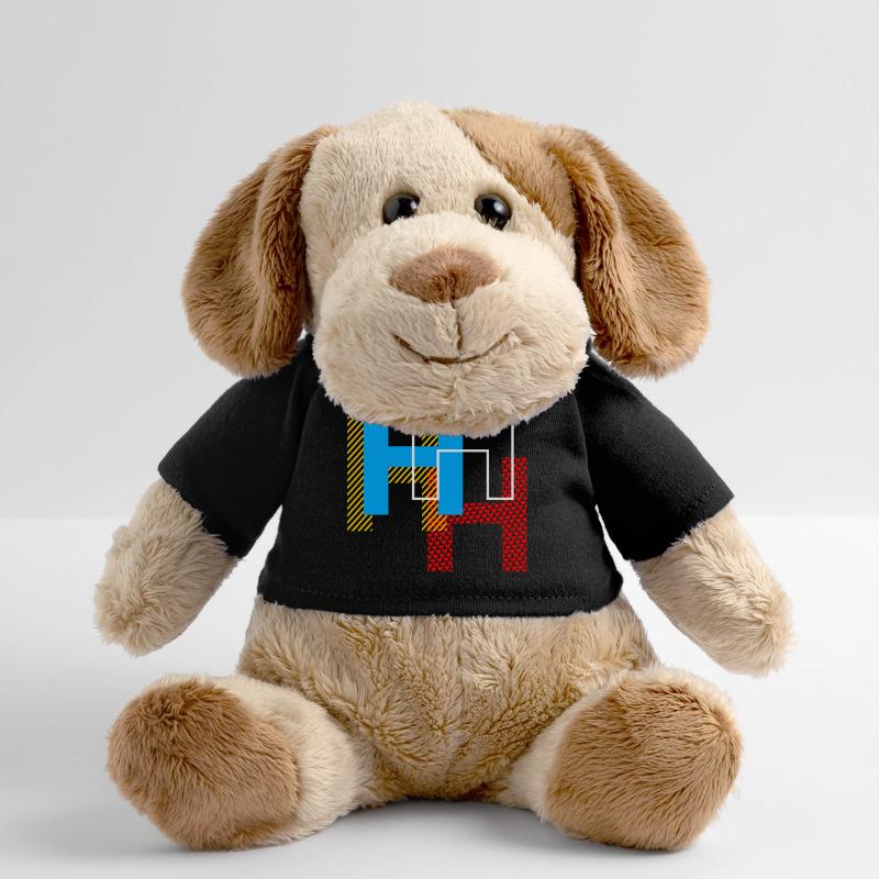 Lettre H Chien en peluche Helge MiniFeet®