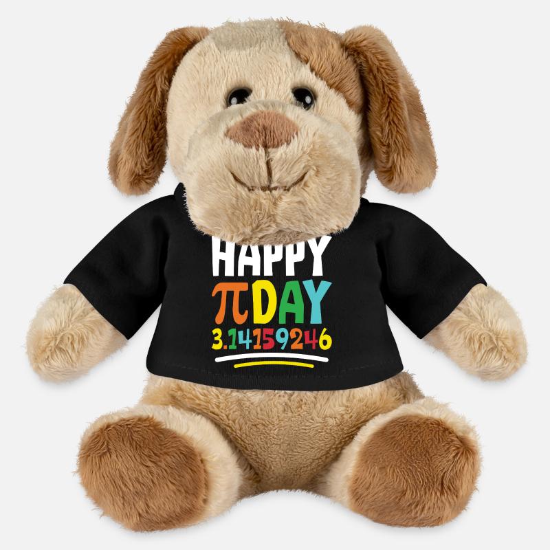 Frohen Pi Tag - MiniFeet® Hund Helge - Schwarz