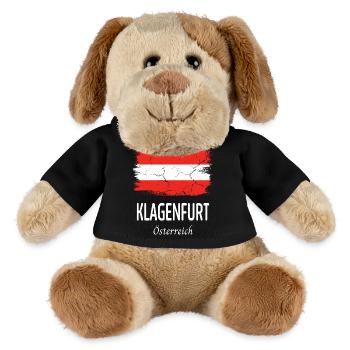 Klagenfurt - Chien en peluche Helge MiniFeet® - noir - Devant