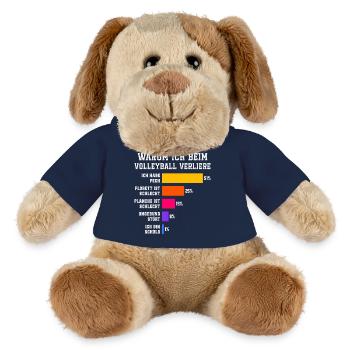 Warum ich beim Fechten verliere Fechten - MiniFeet® Hund Helge - French Navy - Vorne