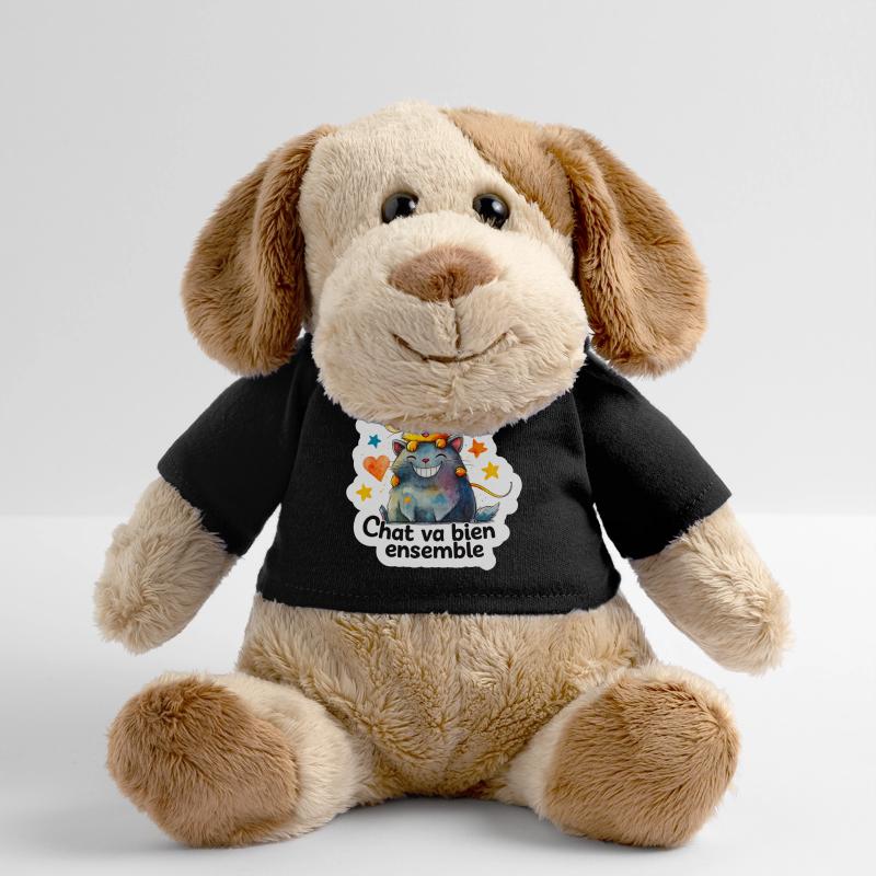 Chat et Souris Heureux Ensemble Chien en peluche Helge MiniFeet®