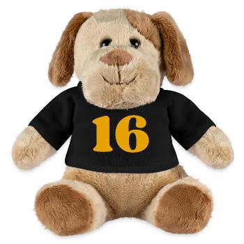 16 - MiniFeet® Hund Helge - Schwarz - Vorne