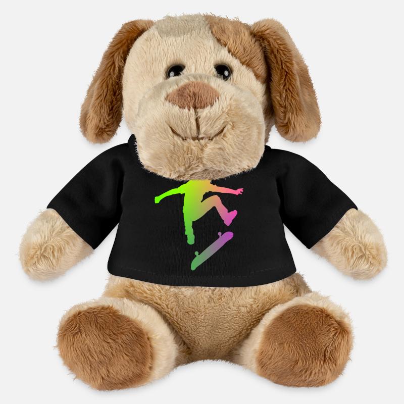 Skater - MiniFeet® Hund Helge - Schwarz
