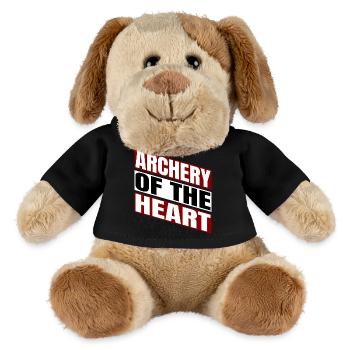 love community gift idea awesome birthday - MiniFeet® Hund Helge - Schwarz - Vorne