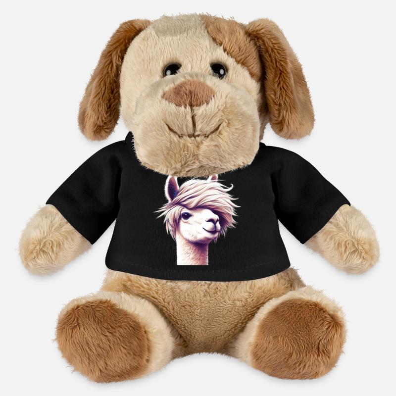 Alpaka - MiniFeet® Hund Helge - Schwarz