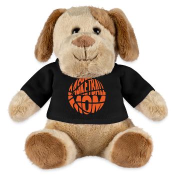 maman basketteuse - Chien en peluche Helge MiniFeet® - noir - Devant