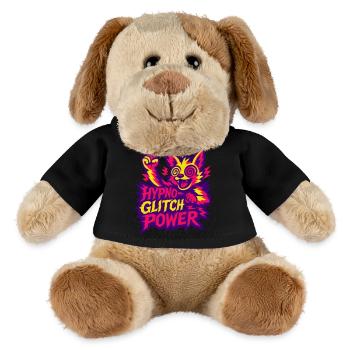 Hypno Glitch Power! - MiniFeet® Dog Helge - black - Front