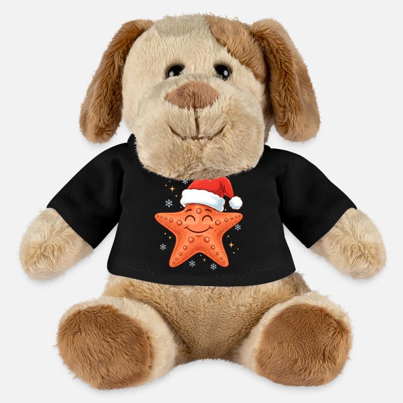 Starfish Christmas - MiniFeet® Dog Helge - black