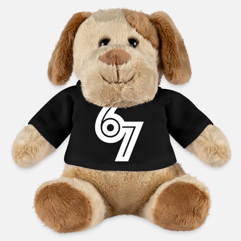 67_meme - MiniFeet® Hund Helge - Schwarz