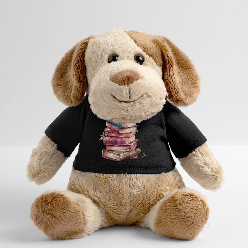 Buchliebhaber Buchnerd MiniFeet® Hund Helge