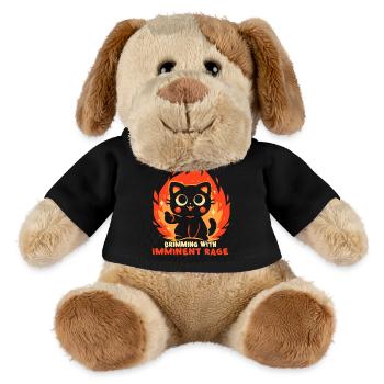 Voller unmittelbarer Wut - MiniFeet® Hund Helge - Schwarz - Vorne