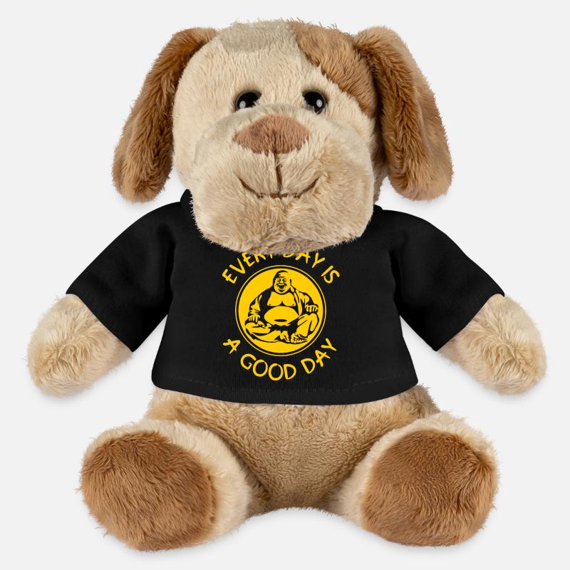 Buddha - Every Day Is A Good Day - MiniFeet® Dog Helge - black
