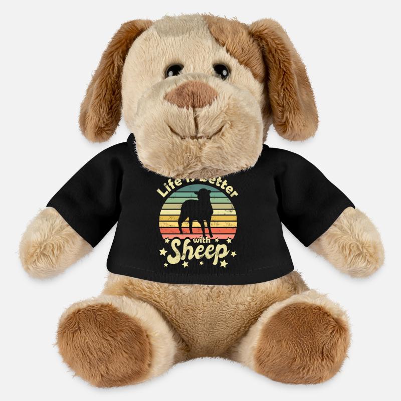 Schaf Schafe - MiniFeet® Hund Helge - Schwarz