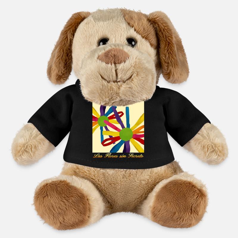 Des fleurs sans secret - Chien en peluche Helge MiniFeet® - noir