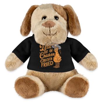 A Little Bit of Chicken Fried - MiniFeet® Dog Helge - black - Front