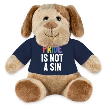LGBTQ Pride Month - Pride ist keine Sünde - MiniFeet® Hund Helge - French Navy - Vorne